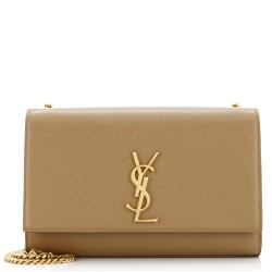 Classic Monogram Crossbody Bag Grainy Leather Medium