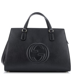 Soho Convertible Top Handle Satchel Leather Medium