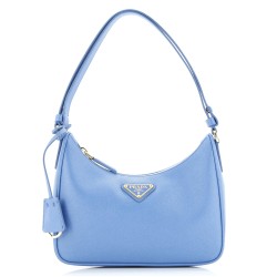 Re-Edition Hobo Saffiano Leather Mini