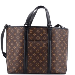 Weekend Tote Macassar Monogram Canvas PM