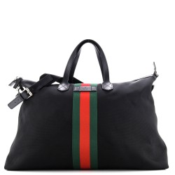 Web Duffle Bag Techno Canvas Large