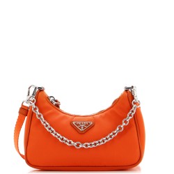 Re-Edition Shoulder Bag Tessuto Mini