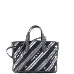 Bond Shopper Tote Logo Jacquard Canvas Mini