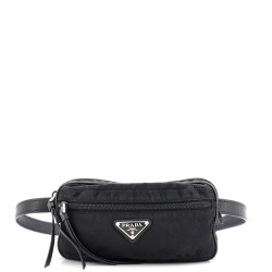 Zip Waist Bag Tessuto Small