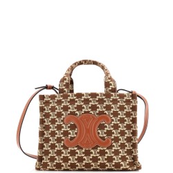 Cabas Thais Tote Triomphe Printed Canvas Small