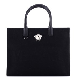 La Medusa Tote Embossed Canvas Large