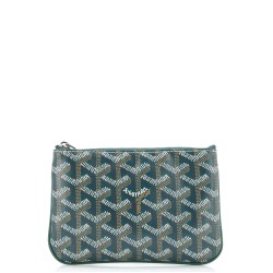 Senat Zip Pouch Coated Canvas Mini