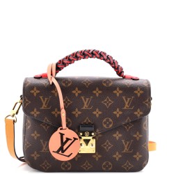 Braided Handle Pochette Metis Monogram Canvas
