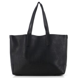 TB Logo Tote Leather Medium