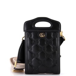Top Handle Crossbody Bag GG Matelasse Leather Mini