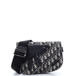 Saddle Messenger Pouch Oblique Canvas