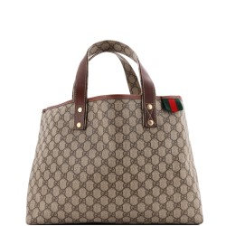 Web Loop Tote GG Coated Canvas Medium