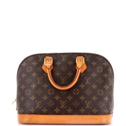 Vintage Alma Handbag Monogram Canvas PM