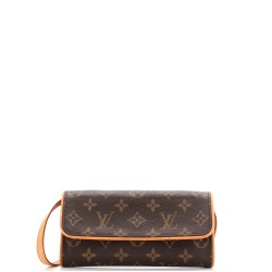 Twin Handbag Monogram Canvas PM