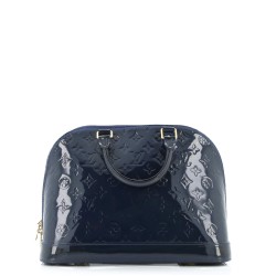 Alma Handbag Monogram Vernis PM