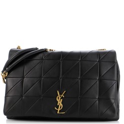 Jamie Flap Bag Quilted Leather Super Giant