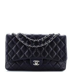 3 Flap Bag NM Quilted Lambskin Jumbo