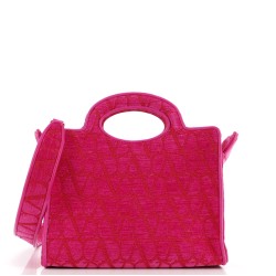Le Troisieme Tote Toile Iconograph Velvet Mini