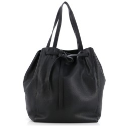 Phantom Tie Cabas Tote Leather Medium