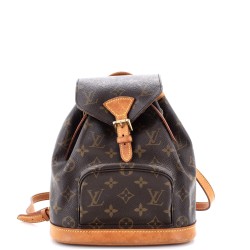 Vintage Montsouris Backpack Monogram Canvas PM