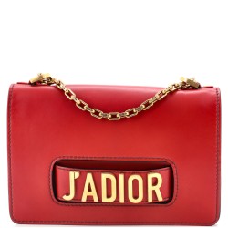 J'Adior Flap Bag Leather Medium