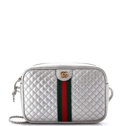 Trapuntata Camera Bag Quilted Leather Small