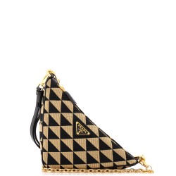 Symbole Triangle Bag Jacquard Mini