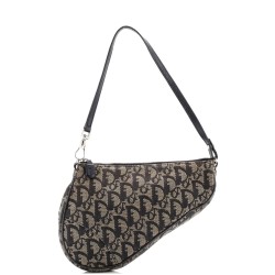 Vintage Saddle Bag Diorissimo Canvas Mini