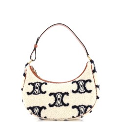 Ava Bag Triomphe Embroidered Boucle Textile