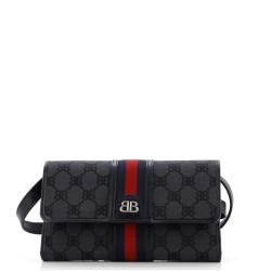 x Gucci The Hacker Wallet on Strap BB Canvas