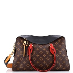 Tuileries Handbag Monogram Canvas with Leather