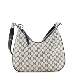 Attache Shoulder Bag GG Coated Canvas Medium