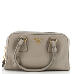 Zip Satchel Vitello Daino Medium