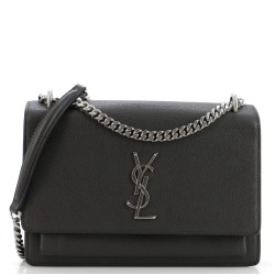 Sunset Crossbody Bag Leather Medium