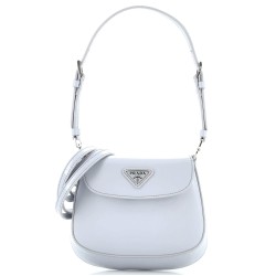 Cleo Flap Shoulder Bag Spazzolato Leather Mini