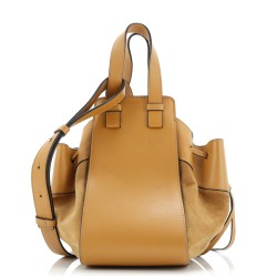 Hammock Bag Leather and Suede Small