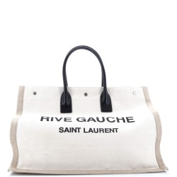 Rive Gauche Shopper Tote Camo Canvas Large