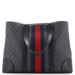 Web Open Tote GG Coated Canvas Large