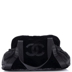 Vintage CC Dome Tote Velvet Large