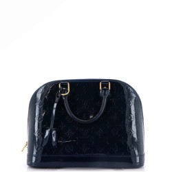 Alma Handbag Monogram Vernis PM
