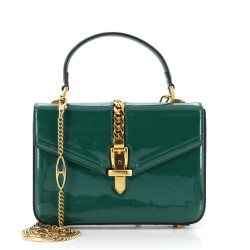 Sylvie 1969 Top Handle Bag Patent Mini