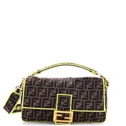 Baguette NM Bag Zucca Canvas Large
