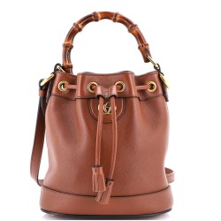 Diana Bucket Bag Leather Mini