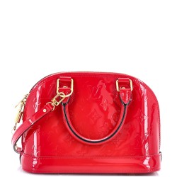 Alma Handbag Monogram Vernis BB
