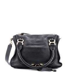 Marcie Satchel Leather Medium