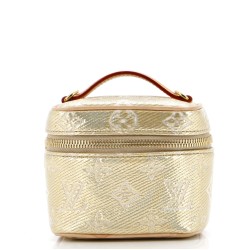 Vanity Case Monoglam Jacquard Canvas Micro