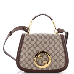 Blondie NM Top Handle Bag GG Coated Canvas Medium