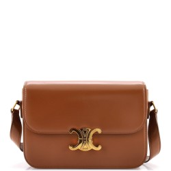 Triomphe Shoulder Bag Smooth Calfskin Medium