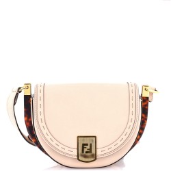 Moonlight Flap Bag Leather with Plexiglass Detail