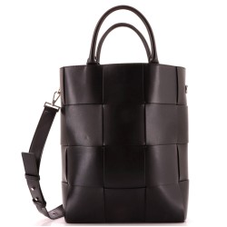 Cassette Convertible Tote Maxi Intrecciato Leather Medium